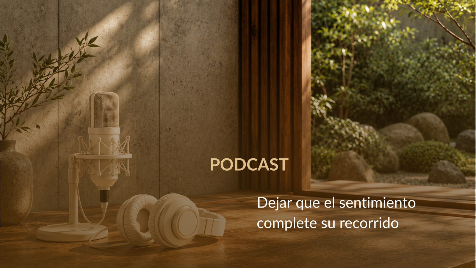 Dejar que el sentimiento complete su recorrido