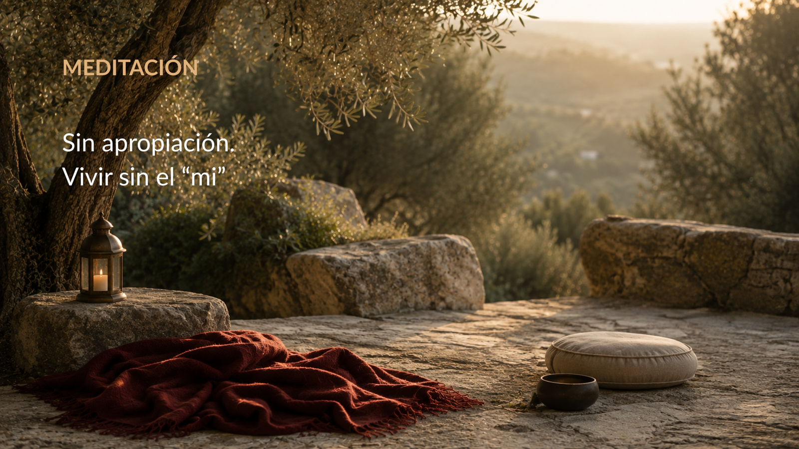 Sin apropiación. Vivir sin el «mi»